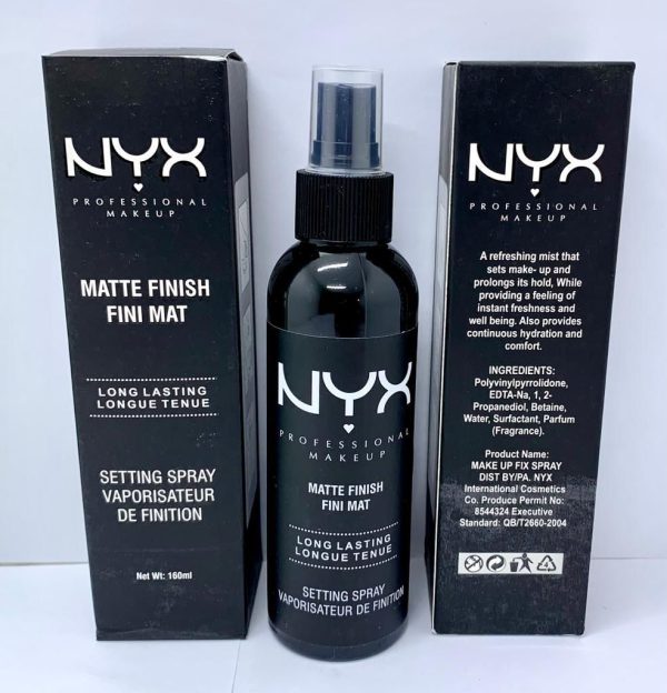 Nyx Matte Finish Fini Mat Makeup Fixer